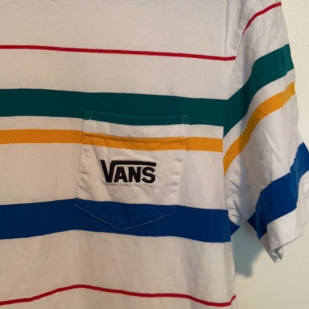 Vans Striped Pocket Tee